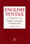 English Syntax: A Grammar for English Language Profissionals vignette